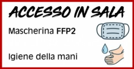 regole per l'accesso alla sala